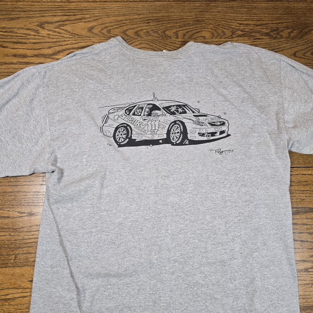 Subaru SRRT Racing Tee 2XL WRX STI Hoosier Car Graphic Rare